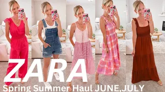 Zara June & JULY 2023 | BIKINI TRY ON HAUL | ZARA SUMMER CLOTHING TRY ON HAUL! | ZARA Home FINDS #1