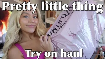 HUGE pretty little thing try on haul. (BLACK FRIDAY BUYS)