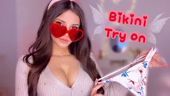 ༄ BIKINI TRY ON HAUL ༻༄ Holly Cerise ༻*:･ﾟ✧ #1