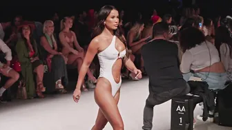 Neena Swimwear Full Show Dual Angle Front/Walk Away Shots in Ultra 4K | 2023 Miami Swim Week #4