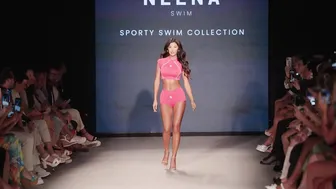 Neena Swimwear Full Show Dual Angle Front/Walk Away Shots in Ultra 4K | 2023 Miami Swim Week #5