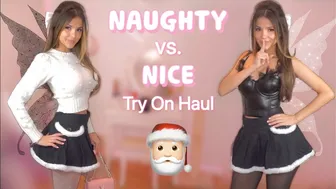 ༺ Try On Haul ⋆ Santa's Naughty or Nice List? ༻　 + Secret 　 ♥️♥️VLOGMAS DAY 6♥️♥️ #1