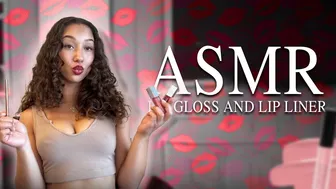 Makeup ASMR: Lipgloss and Lipliner