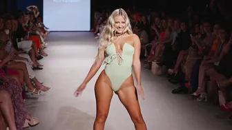 Kittenish Swimwear Full Show Front and Walk Away Shots in 4K | Miami Swim Week 2023 #2