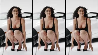 Jessica Nazarenus Bares All in Ultra 4K: Jaw-Dropping 90s Style Lamborghini Photoshoot #4