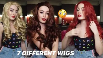 WIGS TRY ON | 7 LACE FRONT WIGS