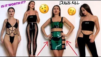 HUGE DOLLS KILL TRY ON HAUL! I DIDN'T EXPECT THIS ????