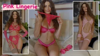 PINK Obsession LINGERIE Try On Haul #1