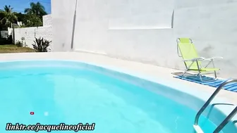 Como LIMPAR a Piscina MINHA ROTINA - Jacqueline Oficial #5