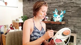 Painting on my face - Daisy #3