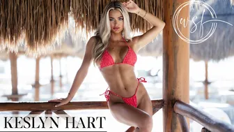 Bikini Model Keslyn Hart in Cancun, Mexico | 4K Video #1