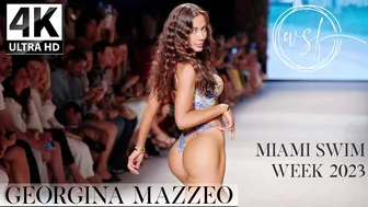 Inside Look: Georgina Mazzeo's Stunning Moments at Miami Swim Week 2023 | Ultra 4K #1