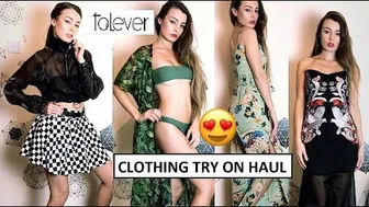 Clothing Try-On Haul+Review | TALEVER