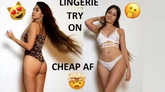 CHEAP LINGERIE TRY ON HAUL - EBAY ‎‎