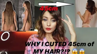 WHY I CUT 45CM OF MY HAIR? - MY METAMORPHOSIS