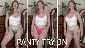 Satin Panty Try On #1