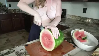 ♥️♥️Slicing Up A Watermelon♥️♥️ #2