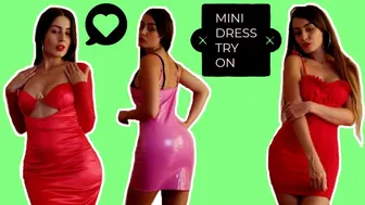 MINI DRESS TRY ON HAUL | HONEYFITTING