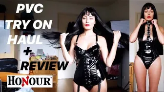 VERY PVC TRY ON HAUL | HONOUR CLOTHING #1