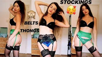 BELTS AND STOCKINGS? LINGERIE TRY ON HAUL!