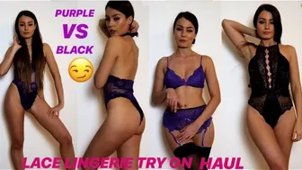 LACE LINGERIE TRY ON HAUL | EBAY #1