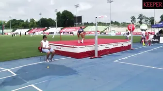 Adrianna Litwin high jump 2024 #3