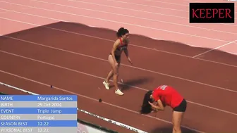 Margarida Santos triple jump #2