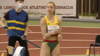 Vaida Padimanskaite triple jump 2021 #5