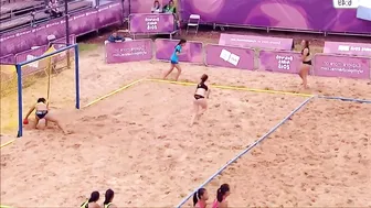 Alma Britez beach handball highlights #3