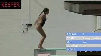 Saylor Hawkins diving 2024 #4