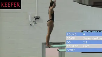 Saylor Hawkins diving 2024 #5