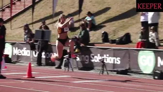 Rebecca Peterson triple jump #4