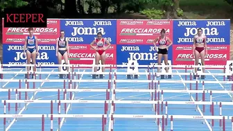 100 Metres Hurdles, La Spezia 2024 #3