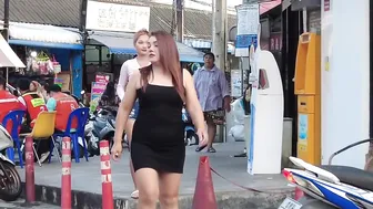 Pattaya Soi Buakhao Scenes, Beautiful Ladies,Thailand 2023 #2