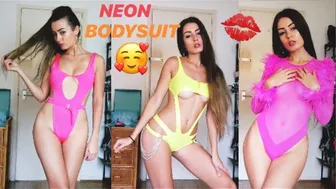 NEON BODYSUITS TRY ON HAUL SUMMER 2019 | DOLLS KILL