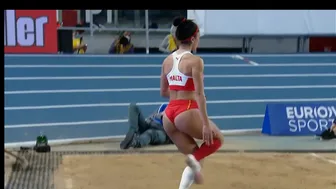 Claire Azzopardi long jump Toruń 2021 #1