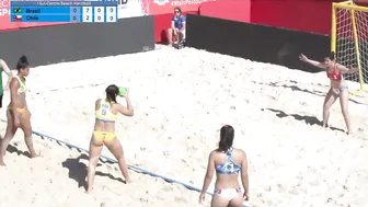 Nicole Zepeda - beach handball pivot #2