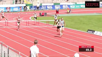 400mts hurdles Germany 2024 #4