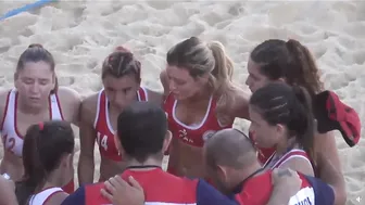 Alma Brítez beach handball best plays #3