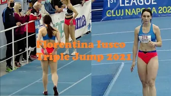 Florentina Iusco triple jump - Cluj 2021