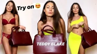 TEDDY BLAKE NY LEATHER BAG REVIEW + STYLING TRY ON HAUL