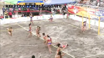 Chile vs Colombia beach handball 2nd half #4