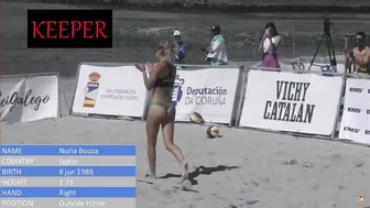 Ruiz/Baños vs Bouza/Bouza beach volley 1st set #2