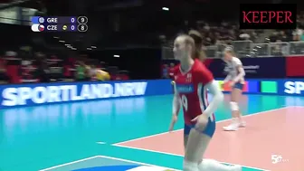 Daniela Digrinova volleyball Libero #3