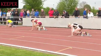 Eleni Frommann - Internationales thallos Läufermeeting 2022 300mts final #2