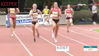 Eleni Frommann - Internationales thallos Läufermeeting 2022 300mts final #4