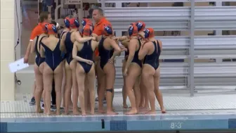 Bucknell (blue) vs Brown (black) waterpolo highlights