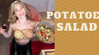 Potatoes Salad + Receta Ensalada De Papa + BodyPaint Potatoes ????