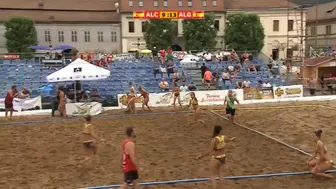 Aline Viana nice goal beach handball #1