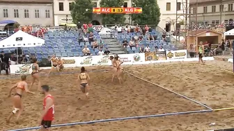 Aline Viana nice goal beach handball #2